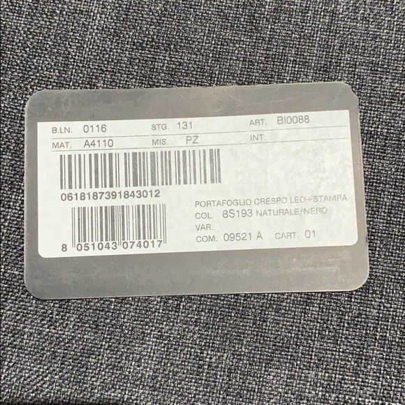 Dolce & Gabbana Tri-Fold Wallet Leopard Print - Picture 5 of 5